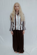 Espresso Satin Pants