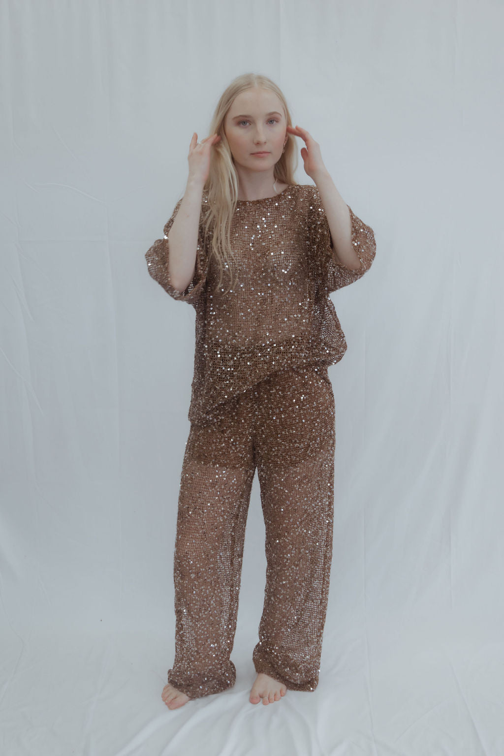 Bronzed Beauty Sequin Set