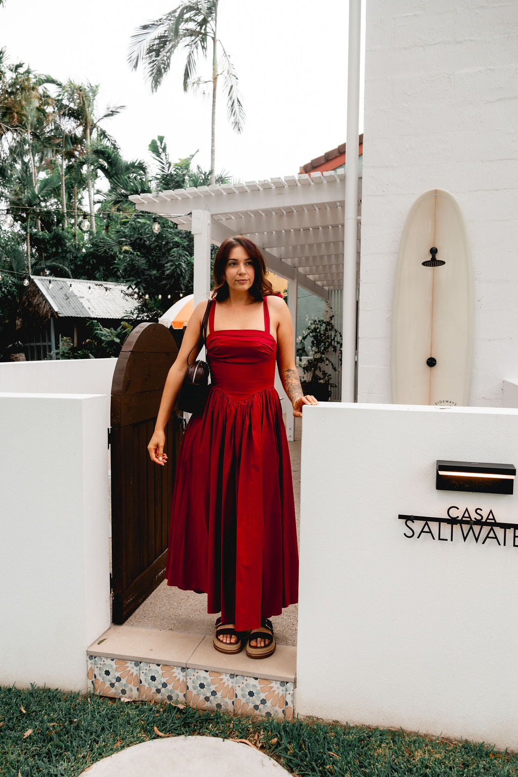 Red Long Dress