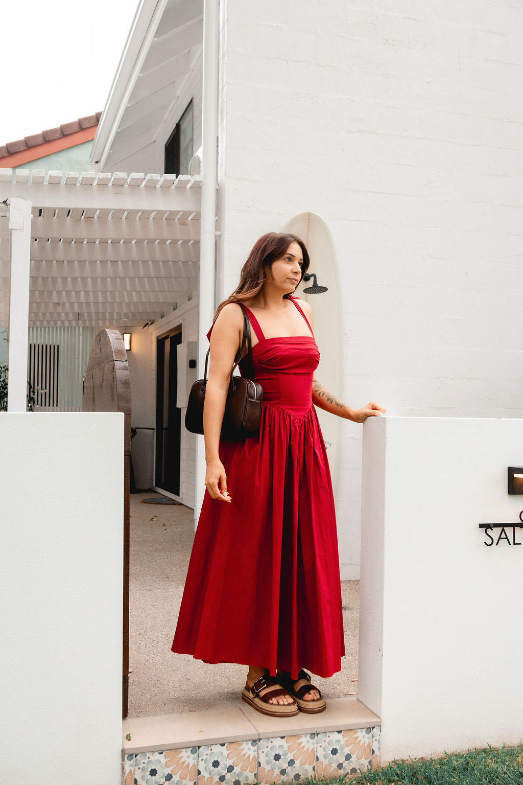 Red Long Dress