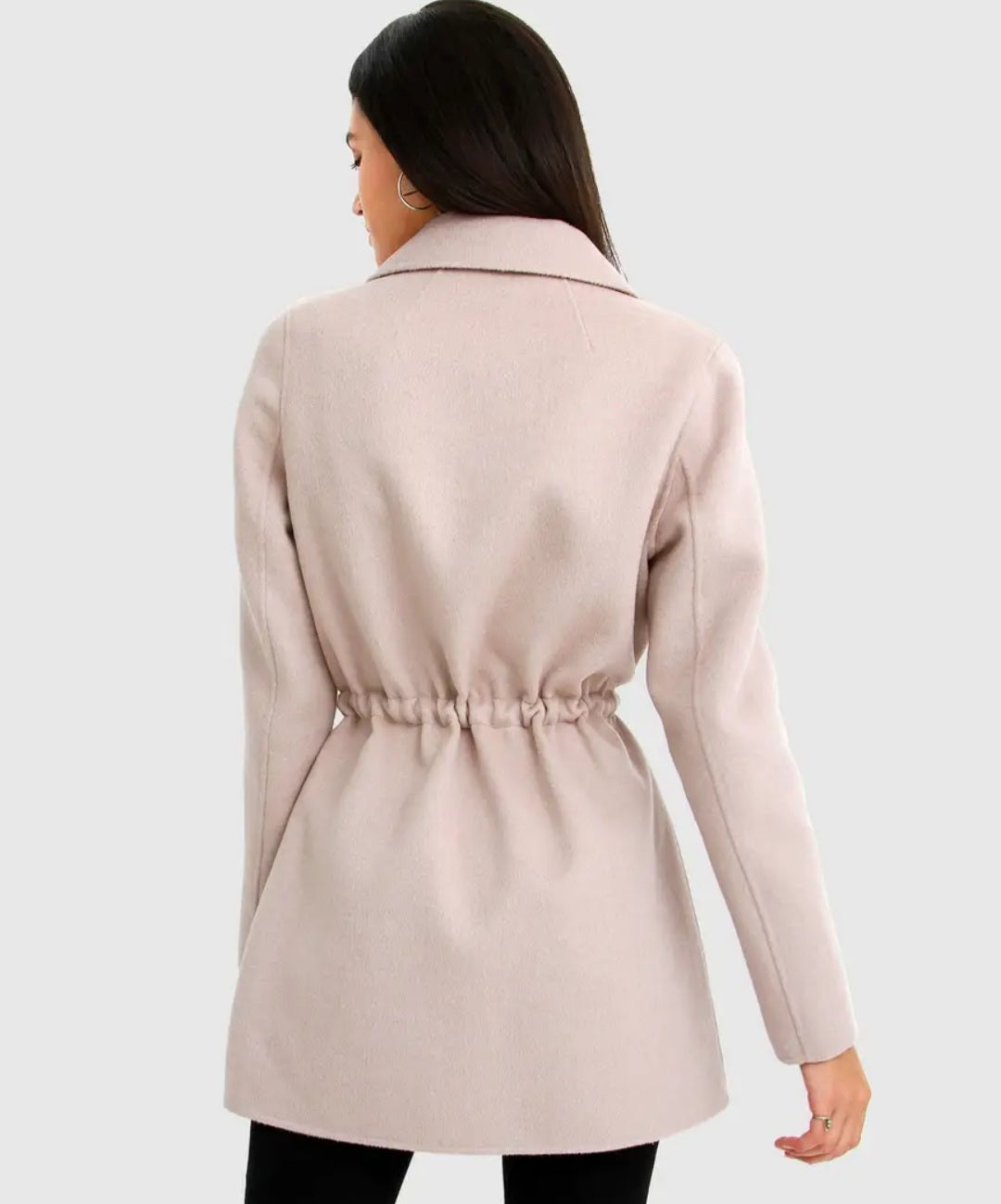 Drawstring Coat