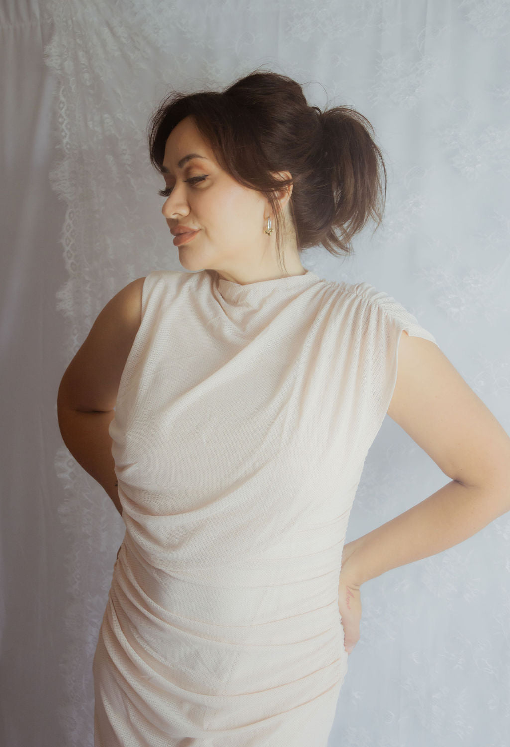 Elegant Mesh Dress