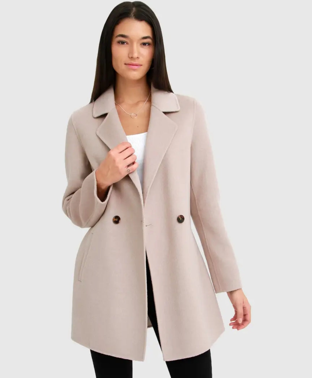Drawstring Coat